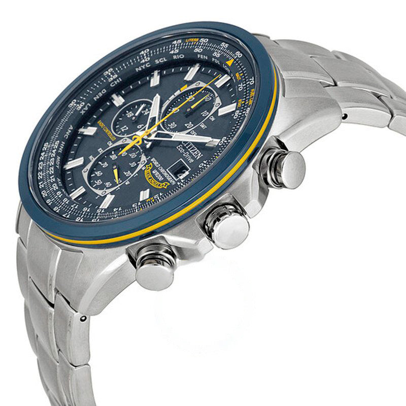Relógio Cronógrafo Eco Drive Blue Angels 43 mm - Mercado de Luxo - O Maior E-Commerce de Bens, Produtos e Serviços de Luxo do Brasil.
