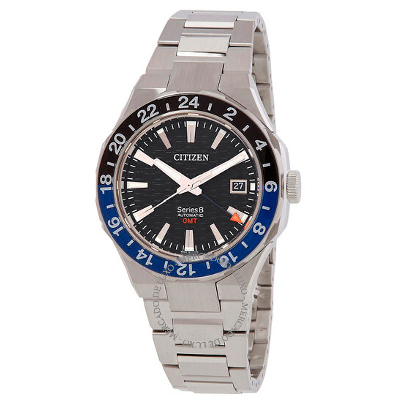 Relógio Série 8 GMT Automático Mostrador Preto 41 mm - Mercado de Luxo - O Maior E-Commerce de Bens, Produtos e Serviços de Luxo do Brasil.