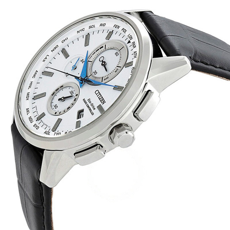 Relógio Cronógrafo Eco-Drive Mostrador Branco 43 mm - Mercado de Luxo - O Maior E-Commerce de Bens, Produtos e Serviços de Luxo do Brasil.