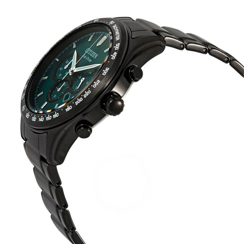 Relógio Cronógrafo Eco-Drive Mostrador Verde 43 mm - Mercado de Luxo - O Maior E-Commerce de Bens, Produtos e Serviços de Luxo do Brasil.