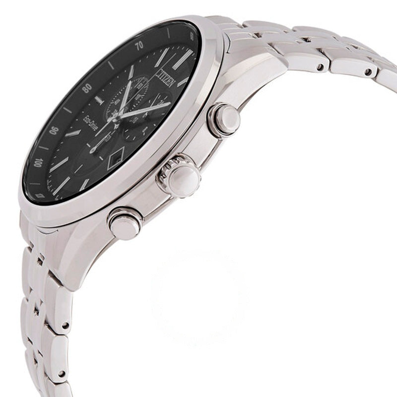Relógio Cronógrafo Eco-Drive Mostrador Preto 42 mm - Mercado de Luxo - O Maior E-Commerce de Bens, Produtos e Serviços de Luxo do Brasil.