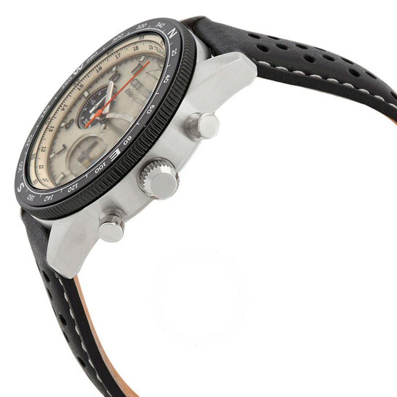 Relógio Cronógrafo Eco-Drive Mostrador Branco 43 mm - Mercado de Luxo - O Maior E-Commerce de Bens, Produtos e Serviços de Luxo do Brasil.
