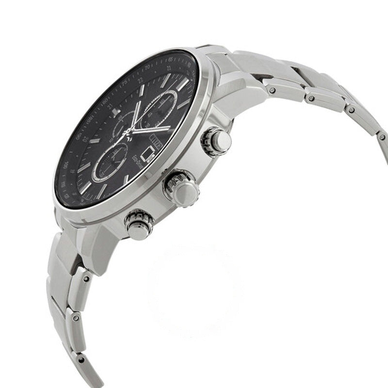 Relógio Cronógrafo Eco-Drive Mostrador Preto 43 mm - Mercado de Luxo - O Maior E-Commerce de Bens, Produtos e Serviços de Luxo do Brasil.