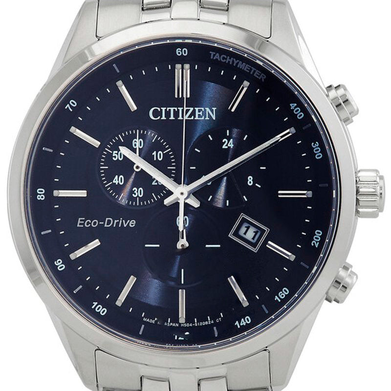Relógio Cronógrafo Eco-Drive Mostrador Azul 42 mm - Mercado de Luxo - O Maior E-Commerce de Bens, Produtos e Serviços de Luxo do Brasil.