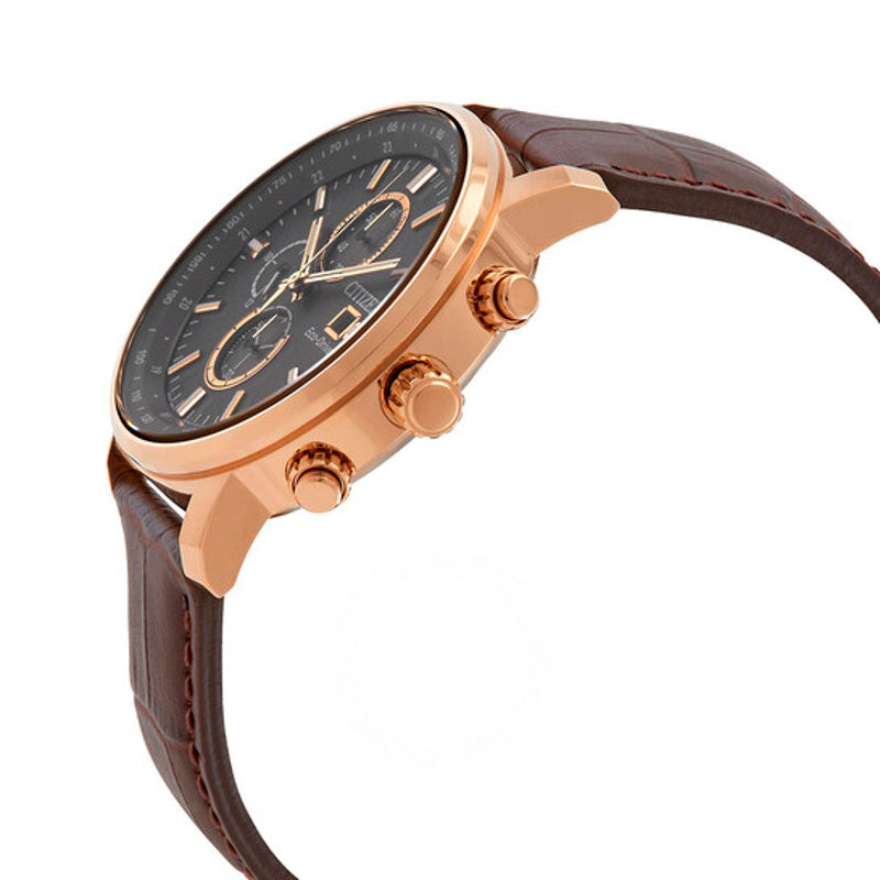 Relógio Cronógrafo Eco-Drive Mostrador Cinza 43 mm - Mercado de Luxo - O Maior E-Commerce de Bens, Produtos e Serviços de Luxo do Brasil.