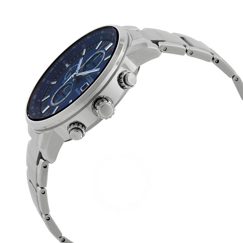 Relógio Cronógrafo Eco-Drive Mostrador Azul 43 mm - Mercado de Luxo - O Maior E-Commerce de Bens, Produtos e Serviços de Luxo do Brasil.