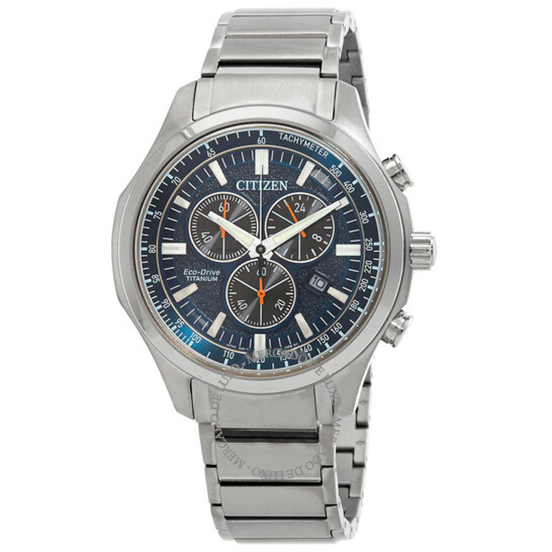 Relógio Cronógrafo Eco-Drive Mostrador Azul 43 mm - Mercado de Luxo - O Maior E-Commerce de Bens, Produtos e Serviços de Luxo do Brasil.