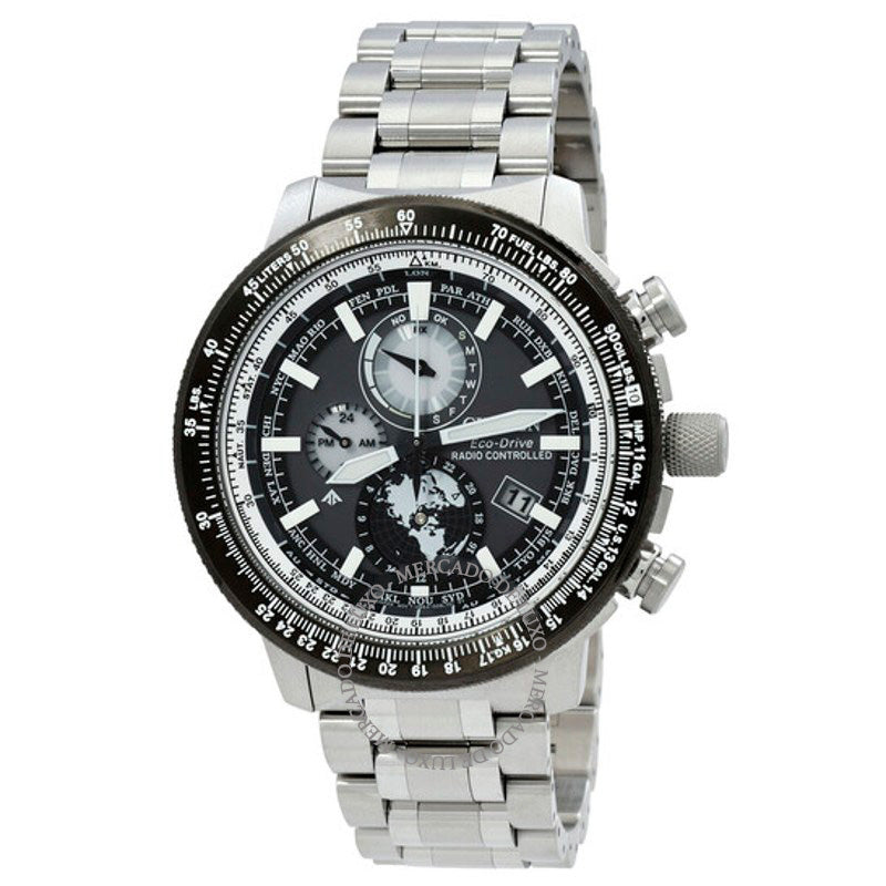 Relógio Promaster Hora Mundial Mostrador Cinza 46 mm - Mercado de Luxo - O Maior E-Commerce de Bens, Produtos e Serviços de Luxo do Brasil.