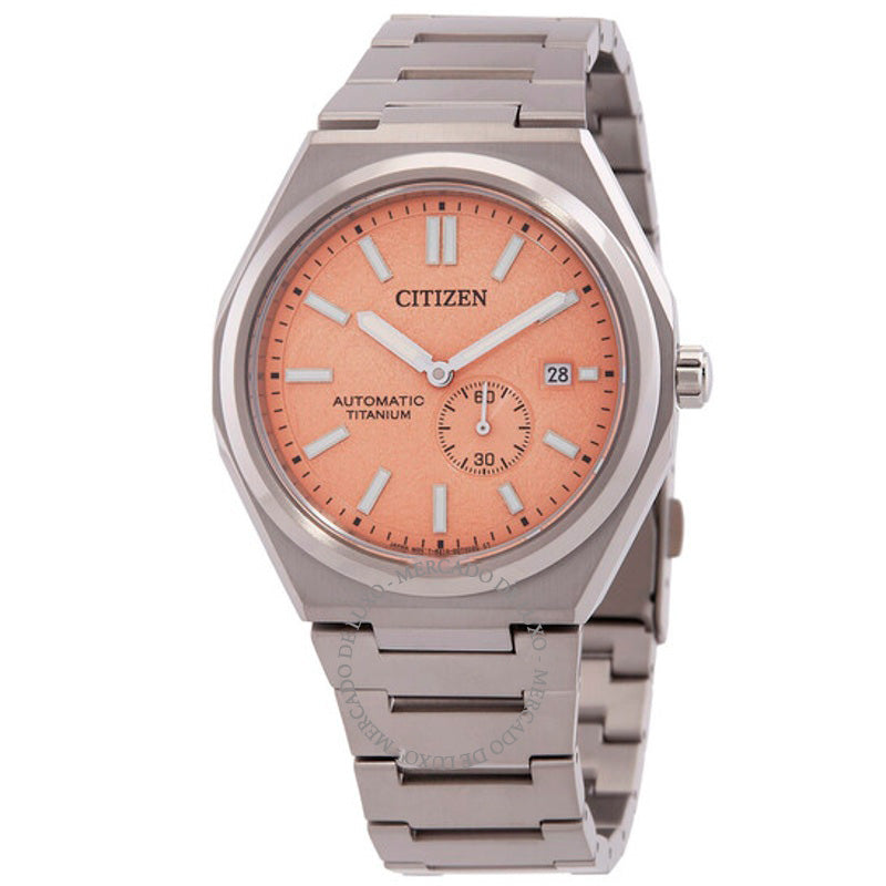 Relógio Zenshin Automatic Salmon Dial 40 mm - Mercado de Luxo - O Maior E-Commerce de Bens, Produtos e Serviços de Luxo do Brasil.