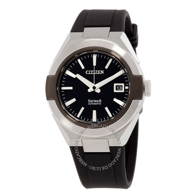 Relógio Série 8 Automático Mostrador Preto 40 mm - Mercado de Luxo - O Maior E-Commerce de Bens, Produtos e Serviços de Luxo do Brasil.
