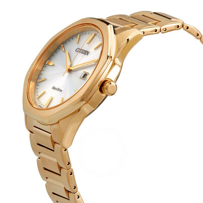 Relógio Eco-Drive Octagon Mostrador Prateado 41 mm - Mercado de Luxo - O Maior E-Commerce de Bens, Produtos e Serviços de Luxo do Brasil.