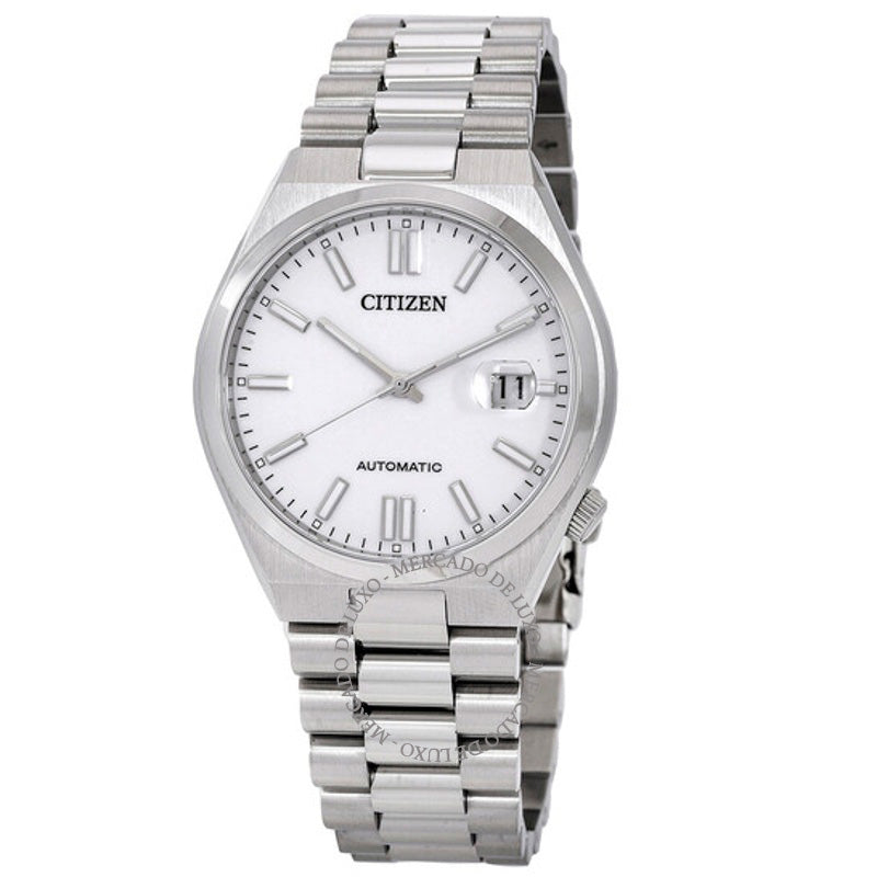Relógio Tsuyosa Automático Mostrador Branco 40 mm - Mercado de Luxo - O Maior E-Commerce de Bens, Produtos e Serviços de Luxo do Brasil.