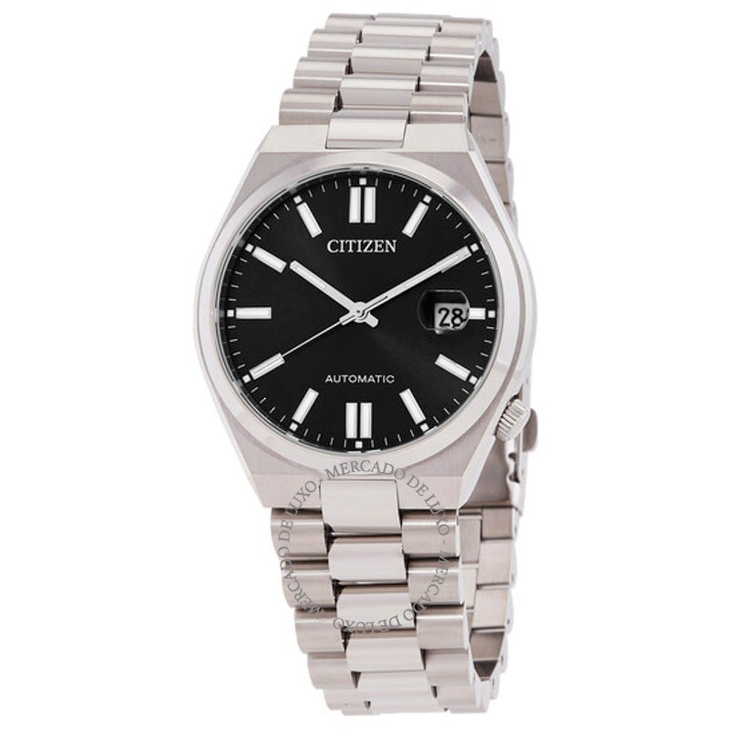 Relógio Tsuyosa Automático Mostrador Preto 40 mm - Mercado de Luxo - O Maior E-Commerce de Bens, Produtos e Serviços de Luxo do Brasil.