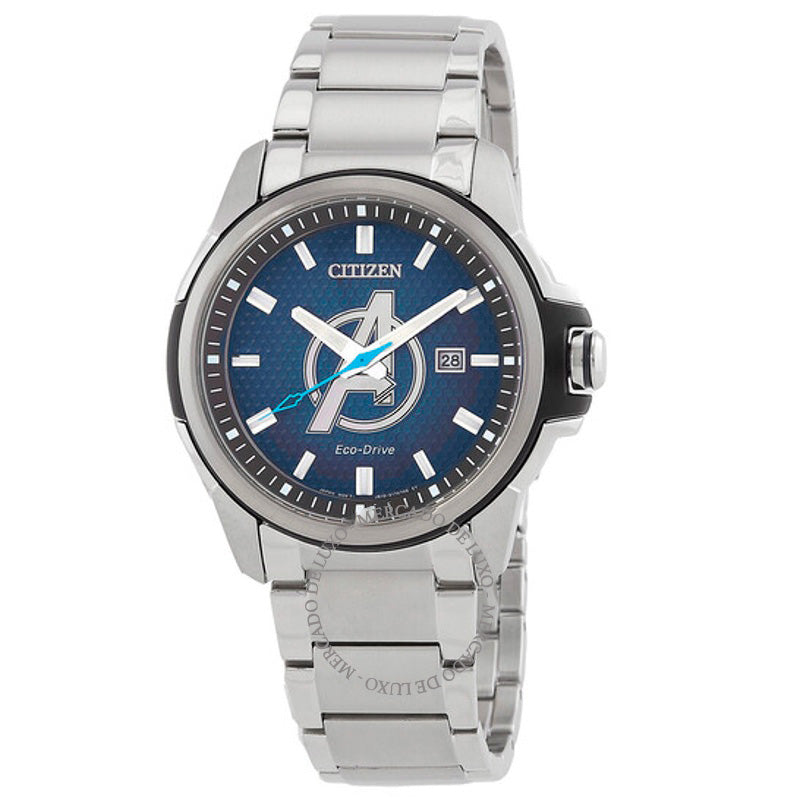 Relógio Avengers Eco-Drive Mostrador Azul 44 mm - Mercado de Luxo - O Maior E-Commerce de Bens, Produtos e Serviços de Luxo do Brasil.
