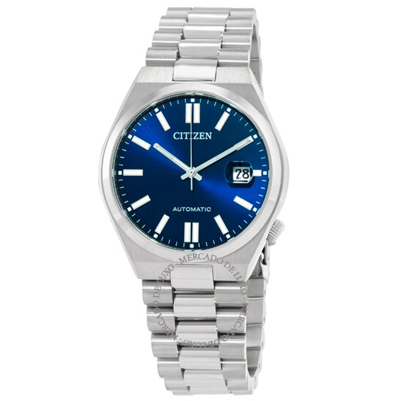 Relógio Tsuyosa Automático Mostrador Azul 40 mm - Mercado de Luxo - O Maior E-Commerce de Bens, Produtos e Serviços de Luxo do Brasil.