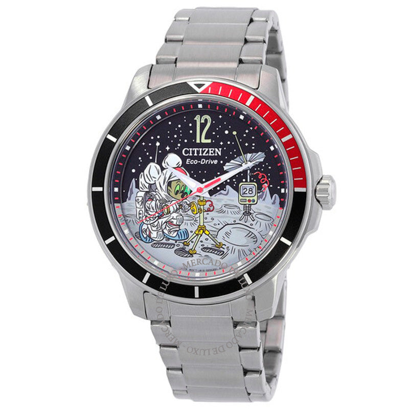 Relógio Mickey Astronaut Eco-Drive 42 mm - Mercado de Luxo - O Maior E-Commerce de Bens, Produtos e Serviços de Luxo do Brasil.
