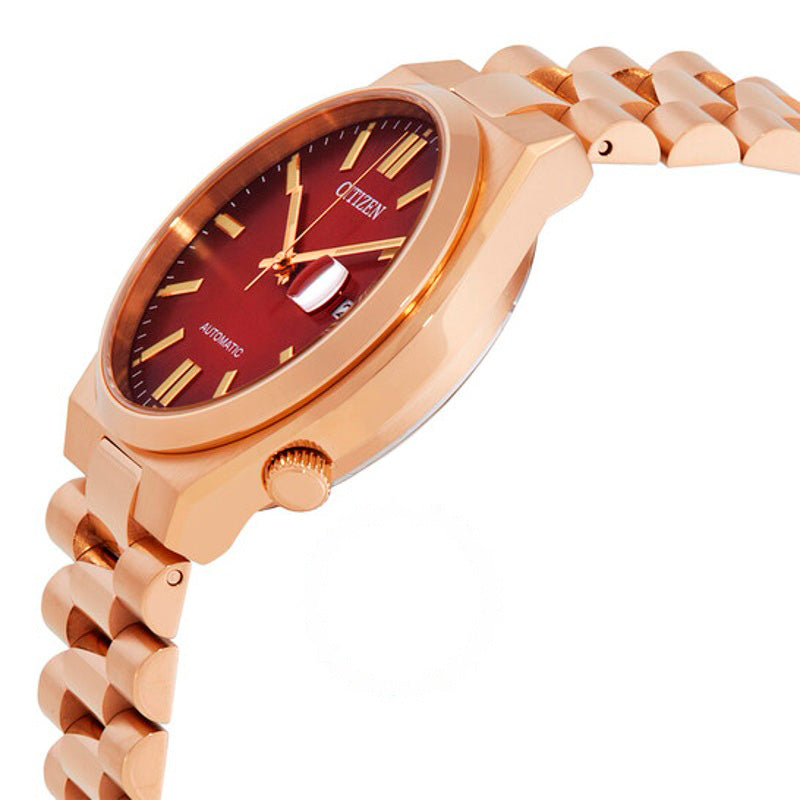 Relógio Tsuyosa Automático Mostrador Vermelho 40 mm - Mercado de Luxo - O Maior E-Commerce de Bens, Produtos e Serviços de Luxo do Brasil.