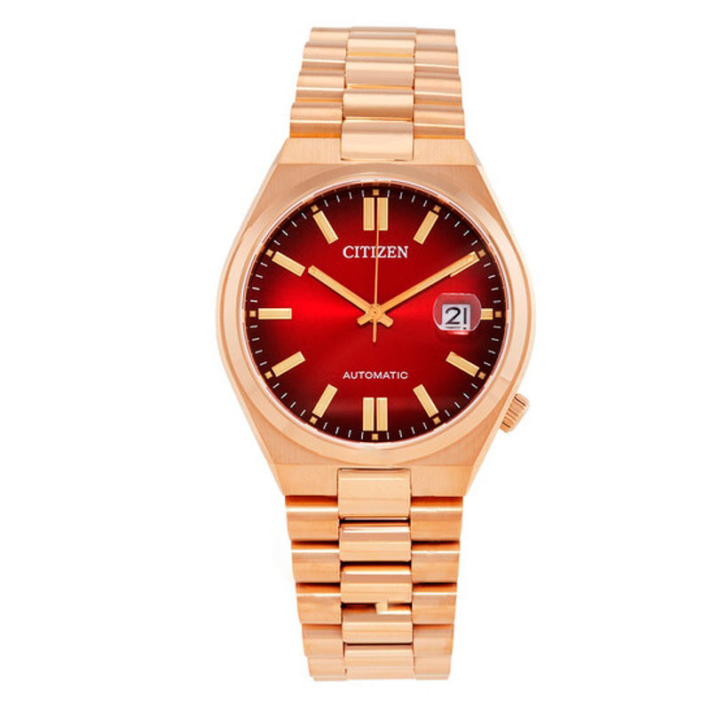 Relógio Tsuyosa Automático Mostrador Vermelho 40 mm - Mercado de Luxo - O Maior E-Commerce de Bens, Produtos e Serviços de Luxo do Brasil.