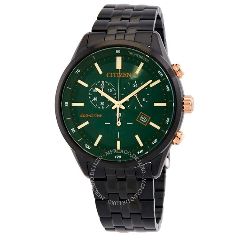 Relógio Cronógrafo GMT Mostrador Verde 42 mm - Mercado de Luxo - O Maior E-Commerce de Bens, Produtos e Serviços de Luxo do Brasil.