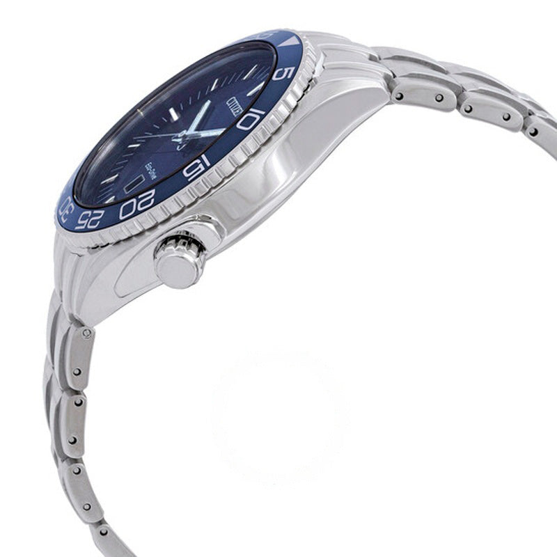 Relógio Carson Eco-Drive Mostrador Azul 42 mm - Mercado de Luxo - O Maior E-Commerce de Bens, Produtos e Serviços de Luxo do Brasil.