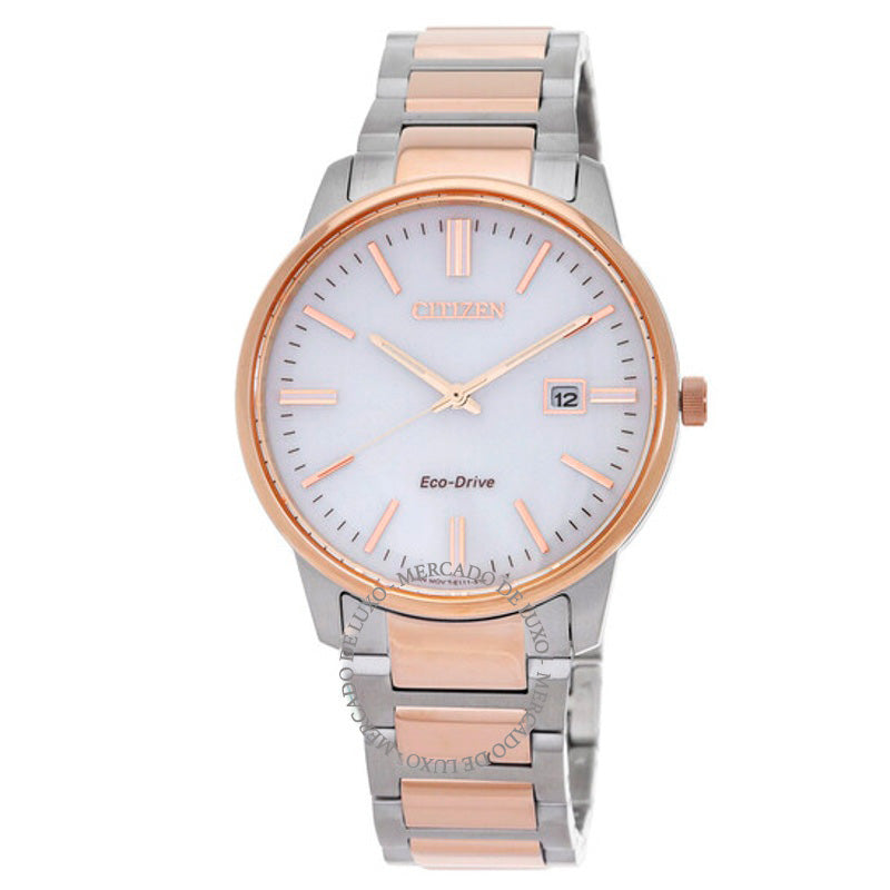 Relógio Mostrador prateado Eco-Drive 39 mm - Mercado de Luxo - O Maior E-Commerce de Bens, Produtos e Serviços de Luxo do Brasil.