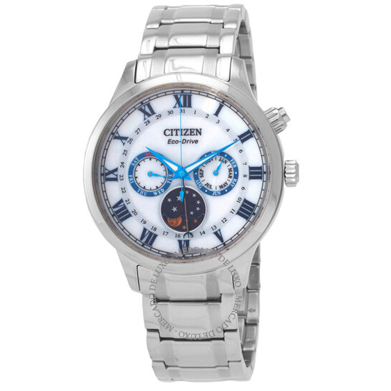 Relógio Mostrador branco Eco-Drive 42 mm - Mercado de Luxo - O Maior E-Commerce de Bens, Produtos e Serviços de Luxo do Brasil.