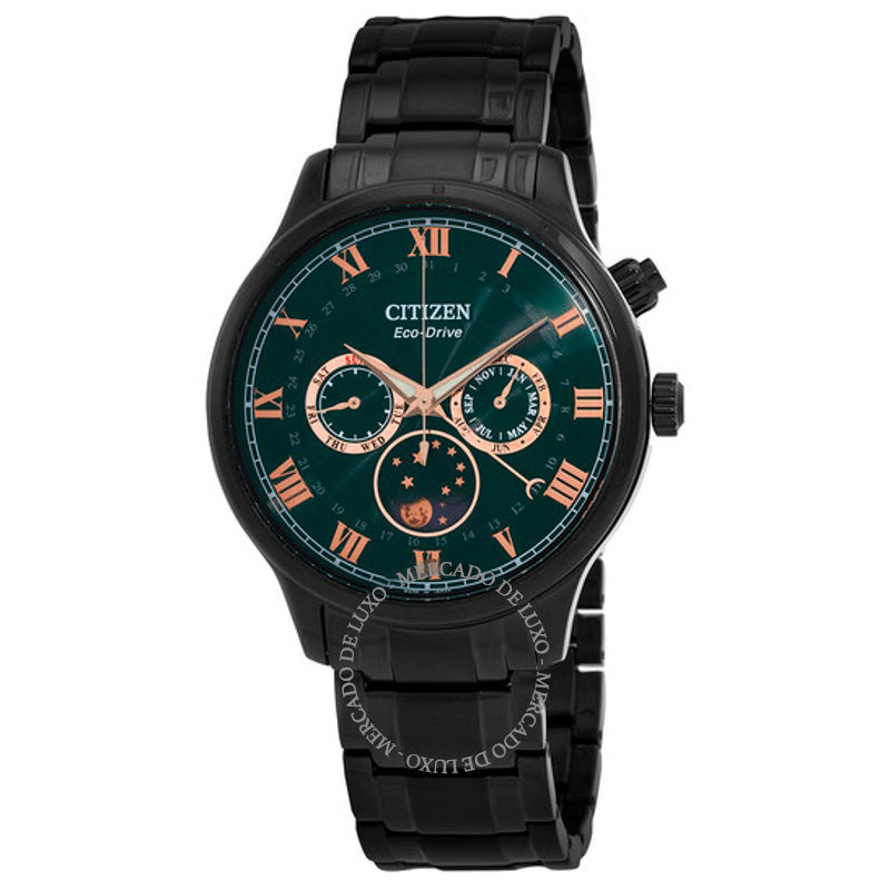 Relógio Mostrador Verde Eco-Drive 42 mm - Mercado de Luxo - O Maior E-Commerce de Bens, Produtos e Serviços de Luxo do Brasil.