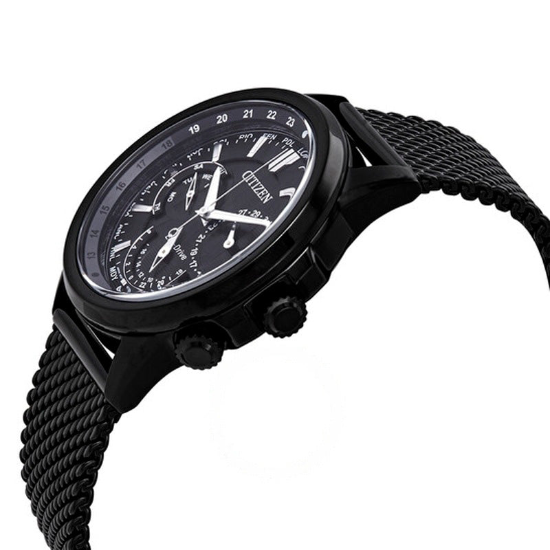 Relógio Mostrador preto Eco-Drive 44 mm - Mercado de Luxo - O Maior E-Commerce de Bens, Produtos e Serviços de Luxo do Brasil.