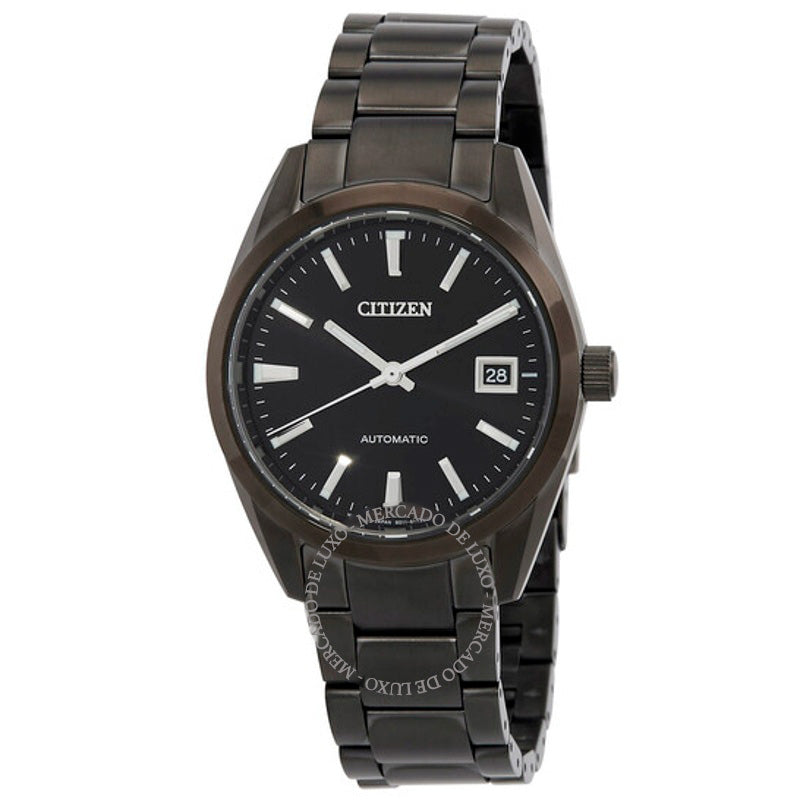 Relógio Mostrador preto automático 38 mm - Mercado de Luxo - O Maior E-Commerce de Bens, Produtos e Serviços de Luxo do Brasil.