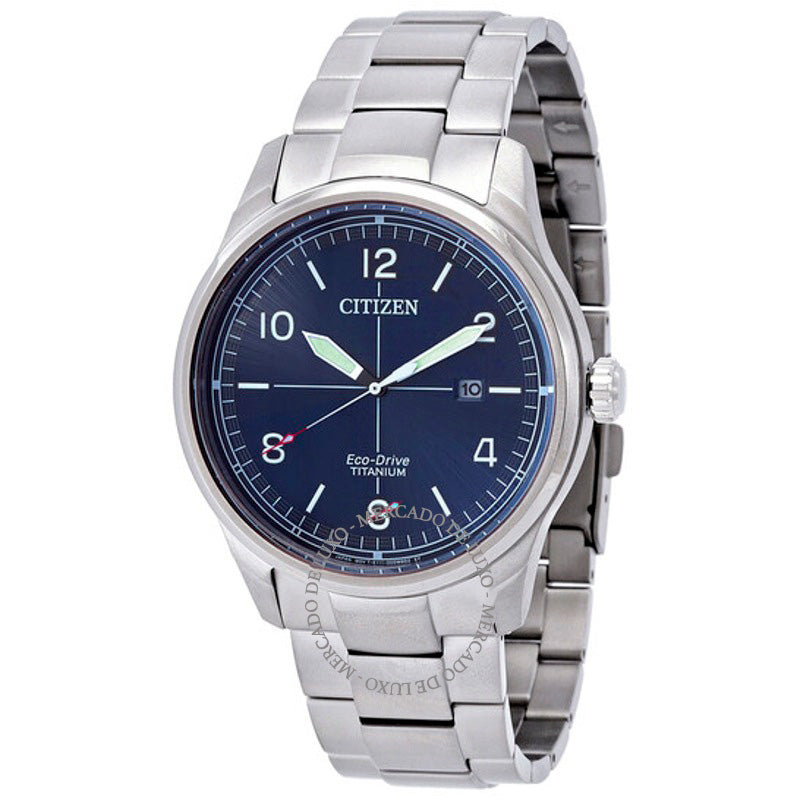 Relógio Mostrador Azul Eco-Drive 42 mm - Mercado de Luxo - O Maior E-Commerce de Bens, Produtos e Serviços de Luxo do Brasil.