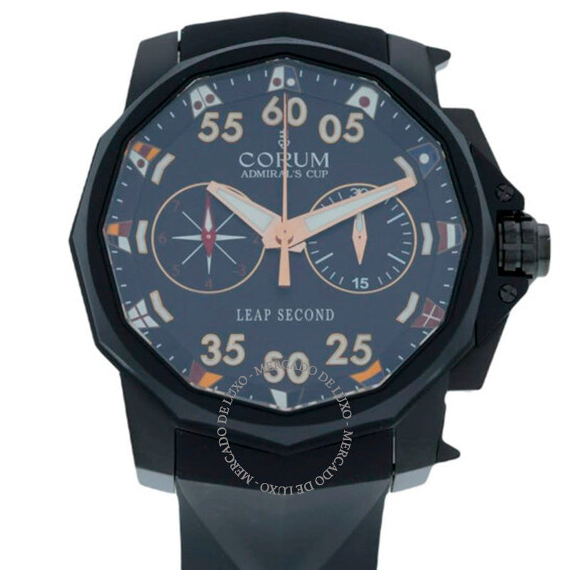 Relógio Admirals Cup Seafender 48 Chrono Foudroyante Cronógrafo Automático Mostrador Preto 48 mm - Mercado de Luxo - O Maior E-Commerce de Bens, Produtos e Serviços de Luxo do Brasil.