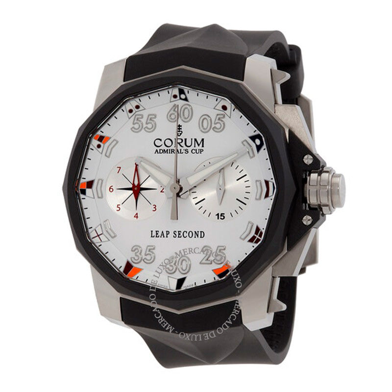 Relógio Admirals Cup Leap Second Foudroyante Cronógrafo Mostrador Branco 48 mm - Mercado de Luxo - O Maior E-Commerce de Bens, Produtos e Serviços de Luxo do Brasil.
