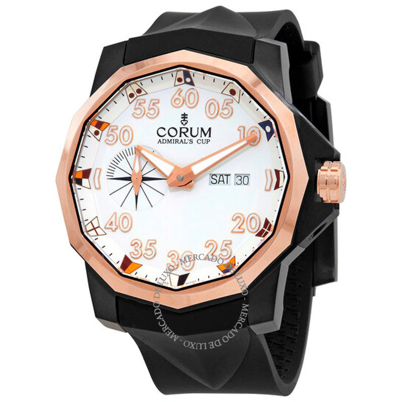 Relógio Admirals Cup Competition Automático Mostrador Branco 48 mm - Mercado de Luxo - O Maior E-Commerce de Bens, Produtos e Serviços de Luxo do Brasil.