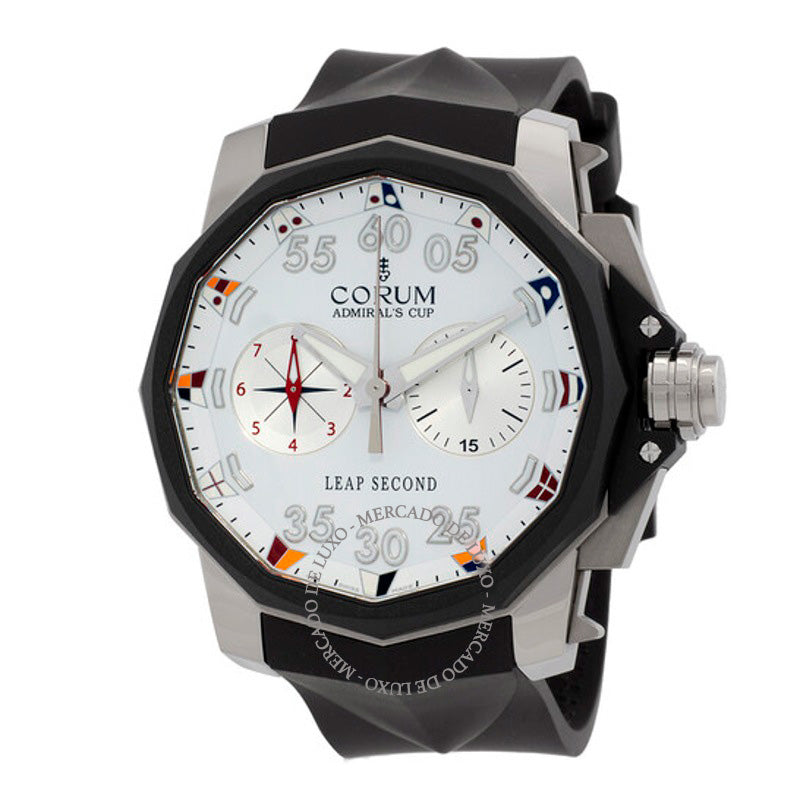 Relógio Admiral Cup Cronógrafo Automático Mostrador Branco 48 mm - Mercado de Luxo - O Maior E-Commerce de Bens, Produtos e Serviços de Luxo do Brasil.