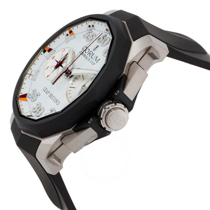 Relógio Admiral Cup Cronógrafo Automático Mostrador Branco 48 mm - Mercado de Luxo - O Maior E-Commerce de Bens, Produtos e Serviços de Luxo do Brasil.