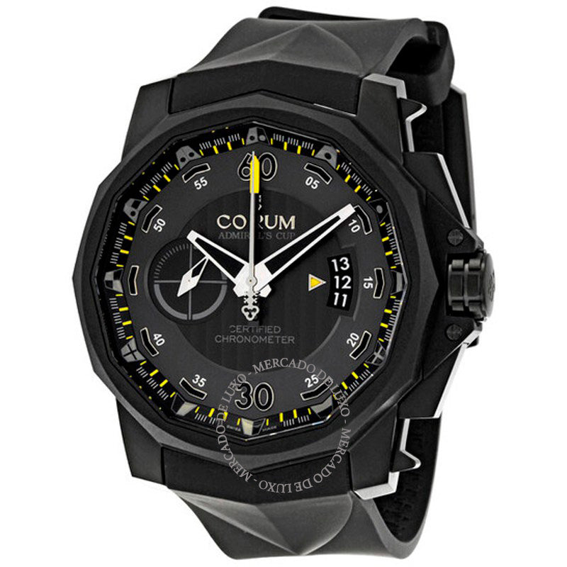 Relógio Admirals Cup Cronógrafo Mostrador Cinza Titânio 53 mm - Mercado de Luxo - O Maior E-Commerce de Bens, Produtos e Serviços de Luxo do Brasil.