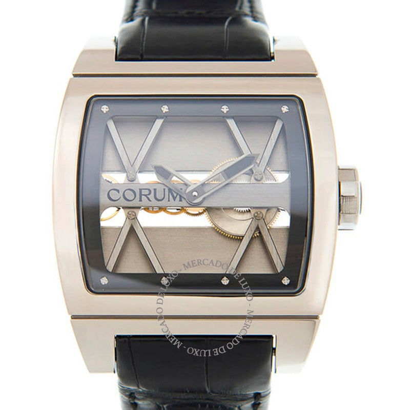 Relógio Ti-Bridge Corda Manual Mostrador Cinza 42 mm - Mercado de Luxo - O Maior E-Commerce de Bens, Produtos e Serviços de Luxo do Brasil.