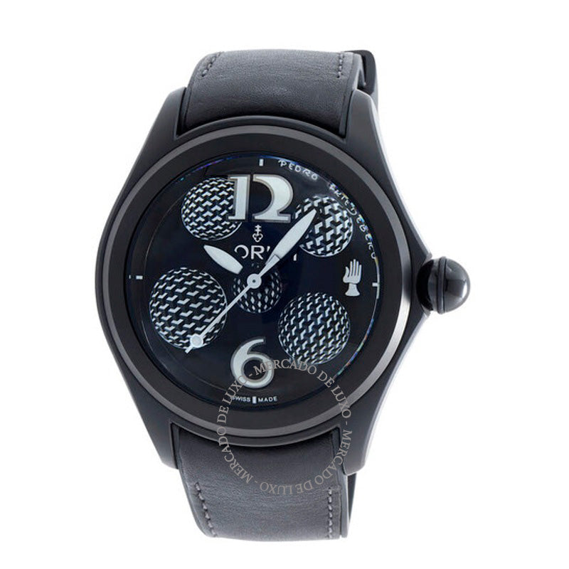 Relógio Bubble Automático Mostrador Preto 47 mm - Mercado de Luxo - O Maior E-Commerce de Bens, Produtos e Serviços de Luxo do Brasil.