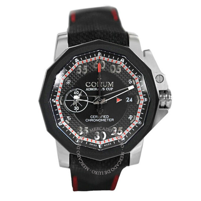 Relógio Corum Automático Mostrador Preto 44 mm - Mercado de Luxo - O Maior E-Commerce de Bens, Produtos e Serviços de Luxo do Brasil.