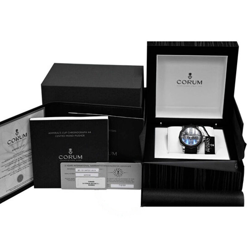 Relógio Corum Automático Mostrador Preto 44 mm - Mercado de Luxo - O Maior E-Commerce de Bens, Produtos e Serviços de Luxo do Brasil.