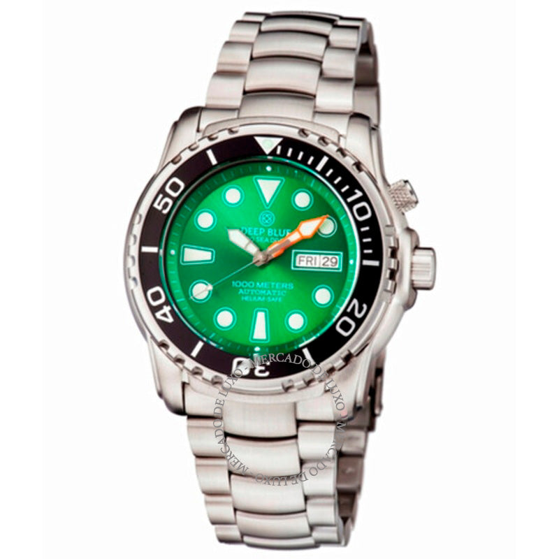 Relógio Pro Sea Diver 1000 Automático Mostrador Verde 45 mm - Mercado de Luxo - O Maior E-Commerce de Bens, Produtos e Serviços de Luxo do Brasil.