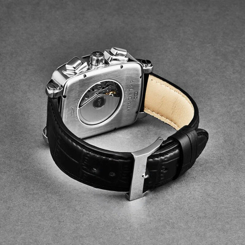 Relógio Vialarga Cronógrafo GMT Automático Fases da Lua Dia-Noite Mostrador Laranja 38 mm - Mercado de Luxo - O Maior E-Commerce de Bens, Produtos e Serviços de Luxo do Brasil.