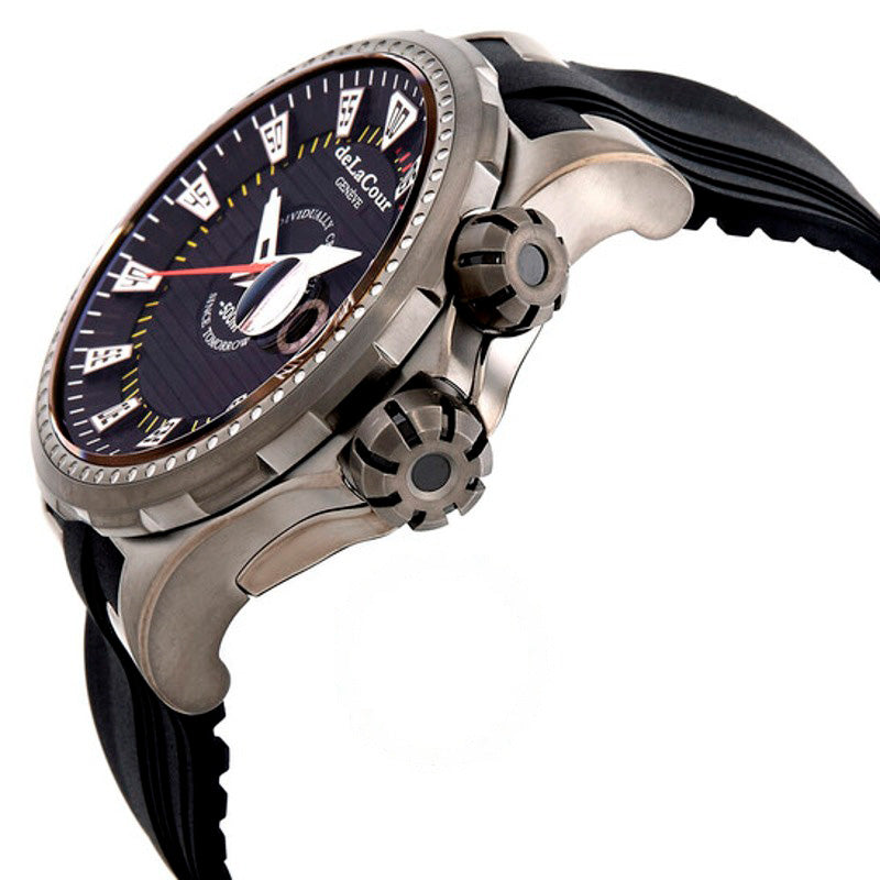 Relógio Promess Automático Mostrador Preto 48 mm - Mercado de Luxo - O Maior E-Commerce de Bens, Produtos e Serviços de Luxo do Brasil.