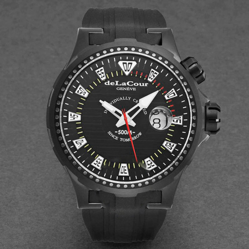 Relógio Promess Automático Mostrador Preto 48 mm - Mercado de Luxo - O Maior E-Commerce de Bens, Produtos e Serviços de Luxo do Brasil.