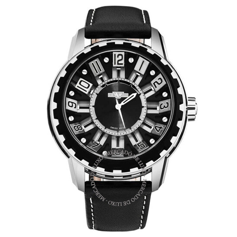 Relógio Academia Automático Mostrador Preto 49 mm - Mercado de Luxo - O Maior E-Commerce de Bens, Produtos e Serviços de Luxo do Brasil.