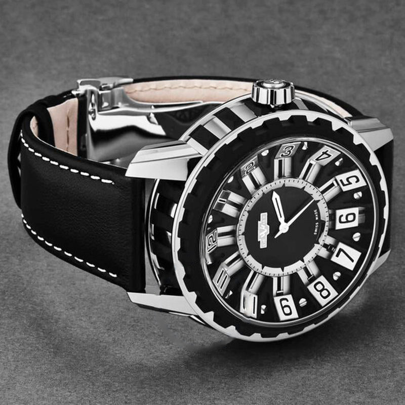 Relógio Academia Automático Mostrador Preto 49 mm - Mercado de Luxo - O Maior E-Commerce de Bens, Produtos e Serviços de Luxo do Brasil.