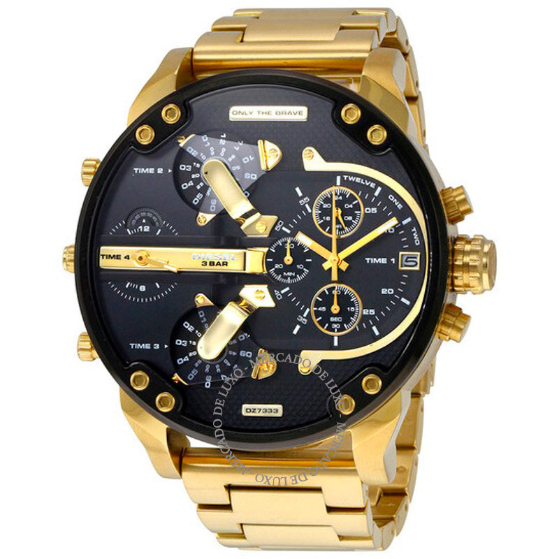 Relógio Sr. Papai 2.0 Mostrador Preto 57 mm - Mercado de Luxo - O Maior E-Commerce de Bens, Produtos e Serviços de Luxo do Brasil.