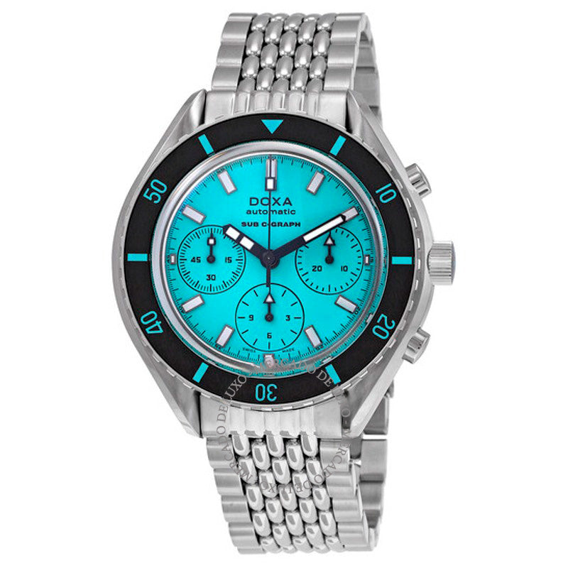 Relógio SUB 200 C-Graph Aquamarine Chronograph Automático Mostrador Azul 45 mm - Mercado de Luxo - O Maior E-Commerce de Bens, Produtos e Serviços de Luxo do Brasil.