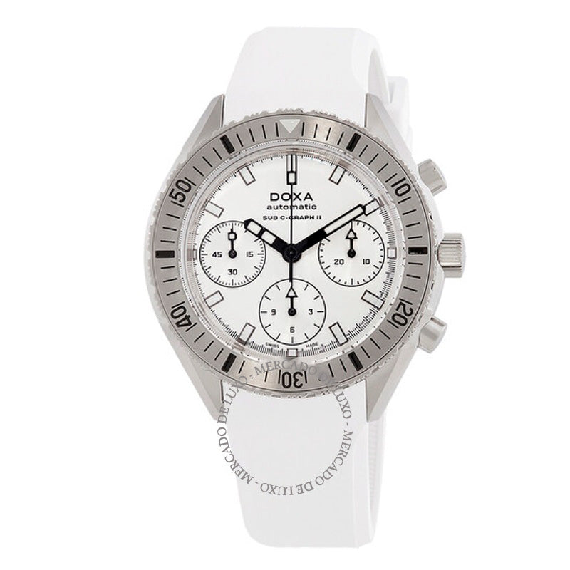 Relógio SUB 200 C-Graph II Cronógrafo Automático Mostrador Prateado 42 mm - Mercado de Luxo - O Maior E-Commerce de Bens, Produtos e Serviços de Luxo do Brasil.