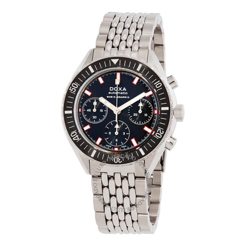 Relógio SUB 200 C-Graph II Cronógrafo Automático Mostrador Preto 42 mm - Mercado de Luxo - O Maior E-Commerce de Bens, Produtos e Serviços de Luxo do Brasil.